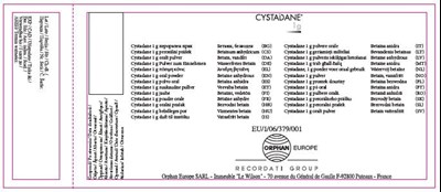Cystadane Uk Bottle Label (Cystadane Uk Bottle Label)